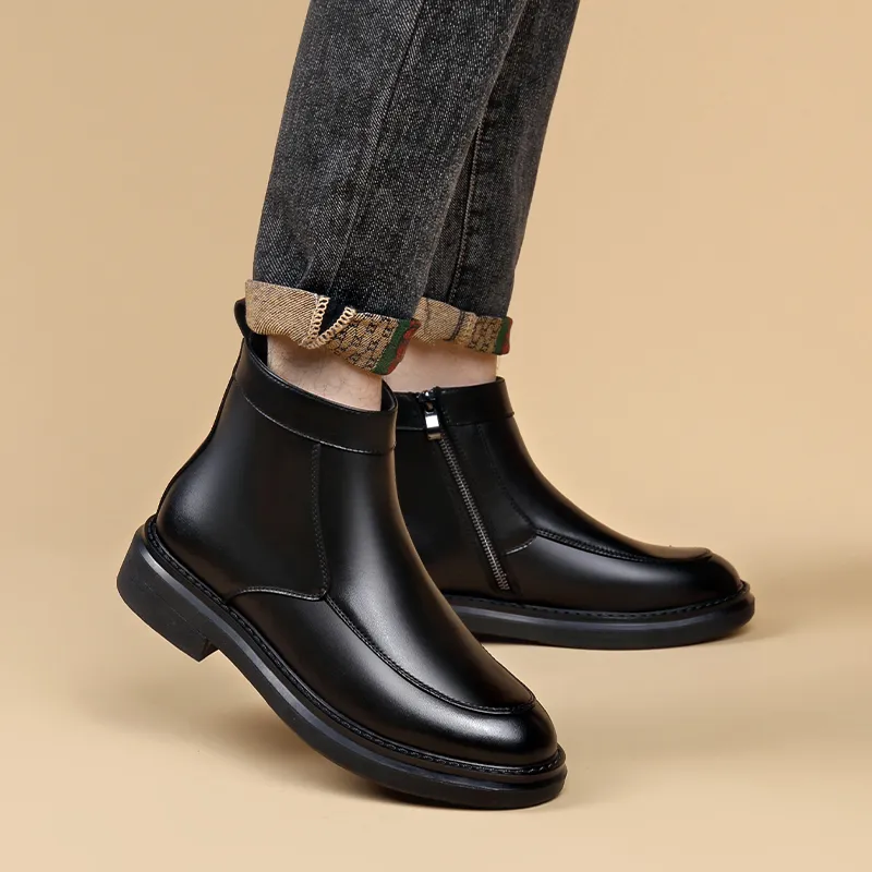 Romon Ankle Boots Men Black-2