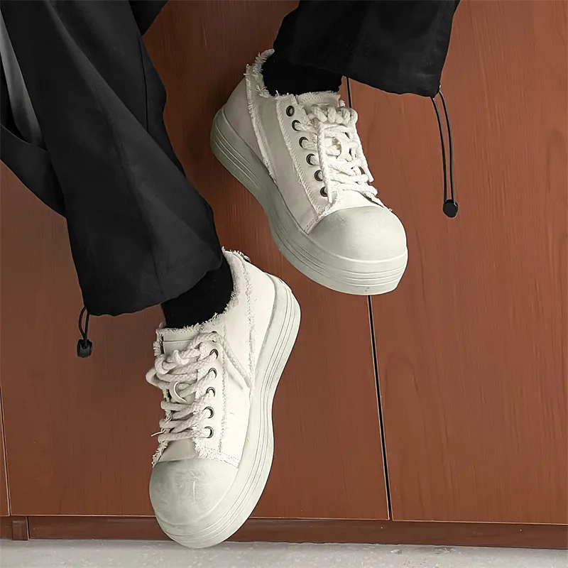 Breathable Low Top Stylish Skateboarding Shoes/Canvas Shoes Style Unisex-6