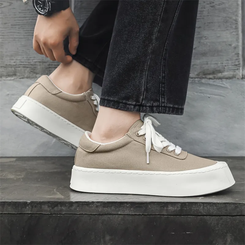 Romon Low Top Canvas Shoes Men's-10