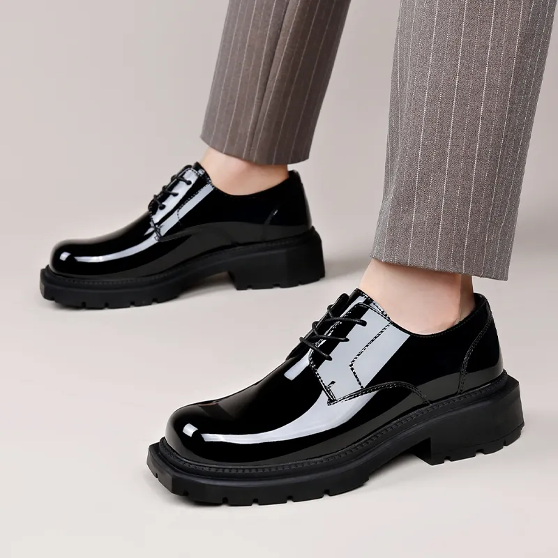 Romon Dress Shoes Men Low Top-3