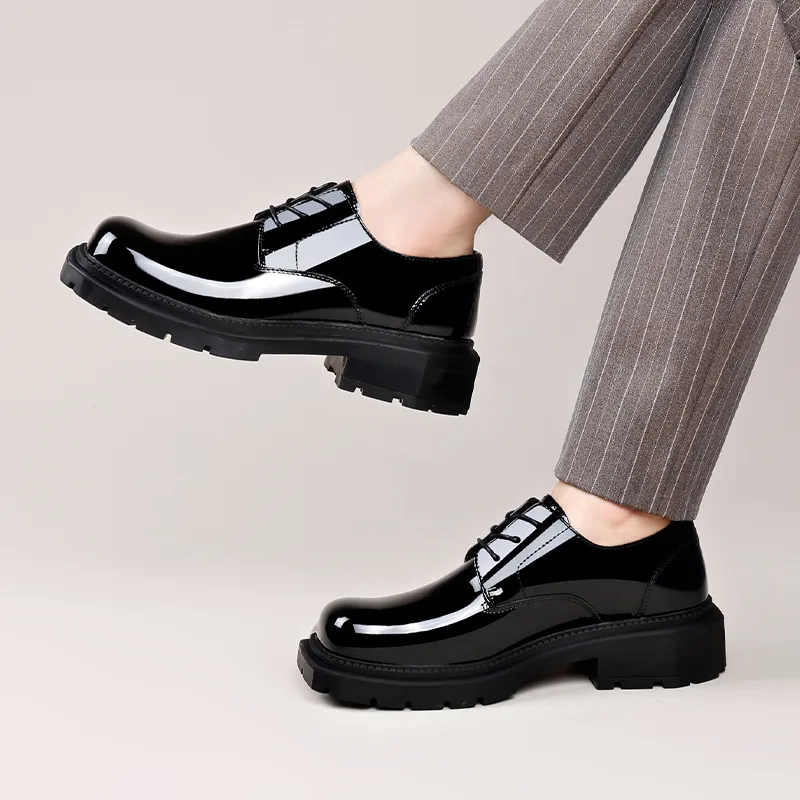 Romon Dress Shoes Men Low Top-2