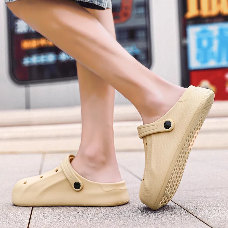 OUBT Shell Head Design Clogs Unisex-17