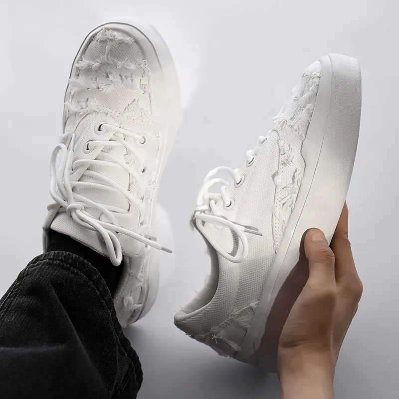 OUBT Comfortable Versatile Commute Trendy Anti Slip And Wear Resistant Breathable Low Top Skateboard Shoes Unisex-5