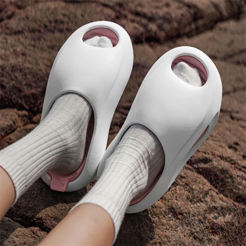 OUBT EVA Slip-Resistant Odor-Resistant Abrasion-Resistant Slide Slippers Unisex-28