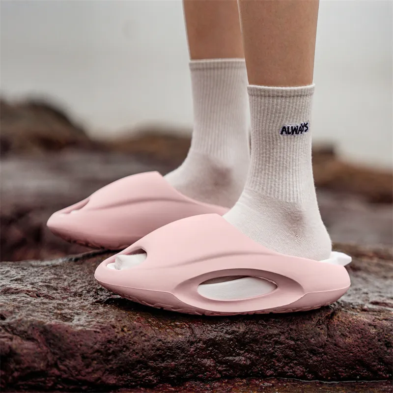OUBT EVA Slip-Resistant Odor-Resistant Abrasion-Resistant Slide Slippers Unisex-16