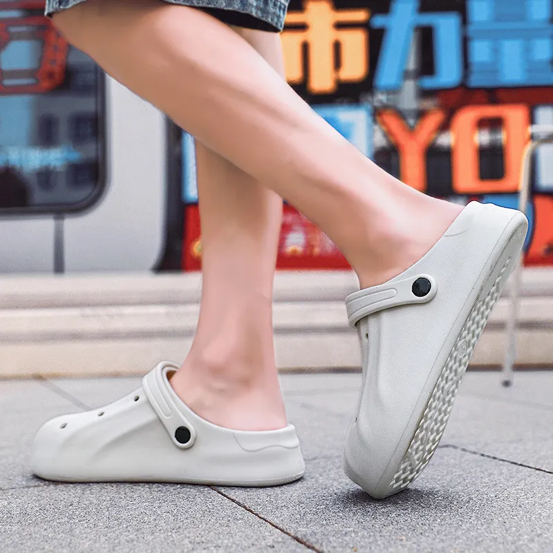 OUBT Shell Head Design Clogs Unisex-5