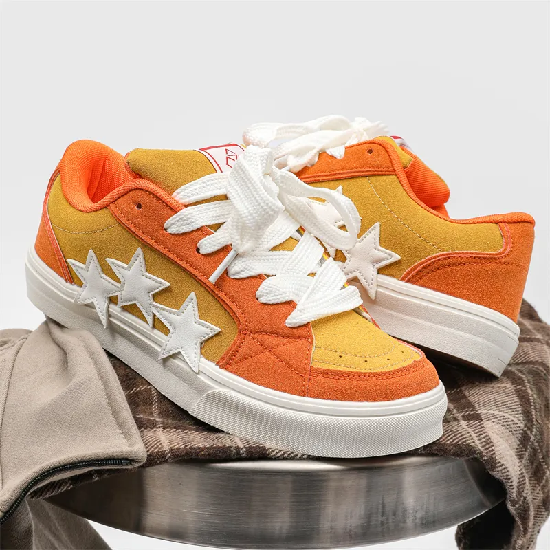 OUBT Anti Slip And Wear Resistant Breathable Low Top Skateboard Shoes Unisex-8
