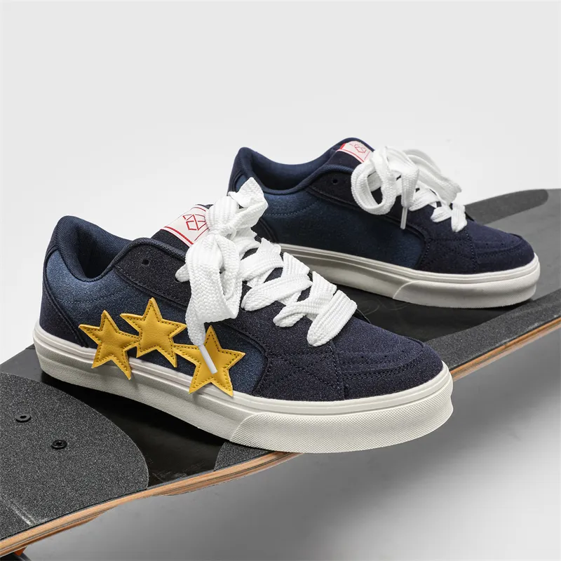 OUBT Anti Slip And Wear Resistant Breathable Low Top Skateboard Shoes Unisex-2
