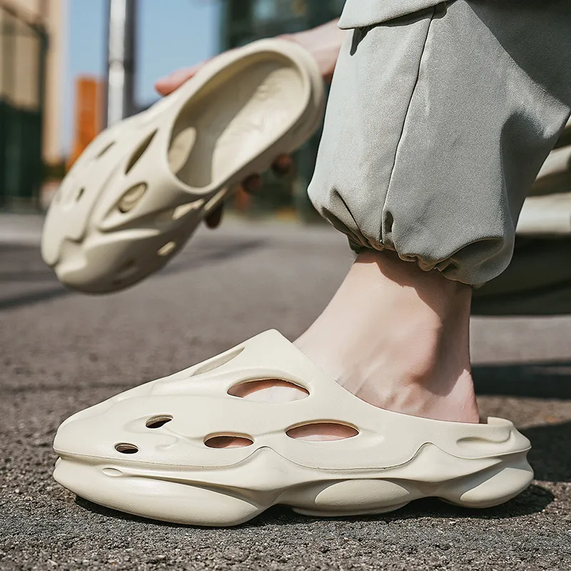 OUBT Outerwear Closed Toe Slippers Shoes Beach Clogs Unisex-4