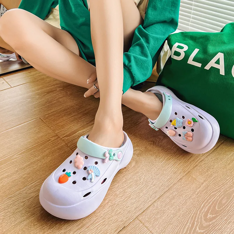 OUBT Trendy Cartoon Cute Clogs Women's-11