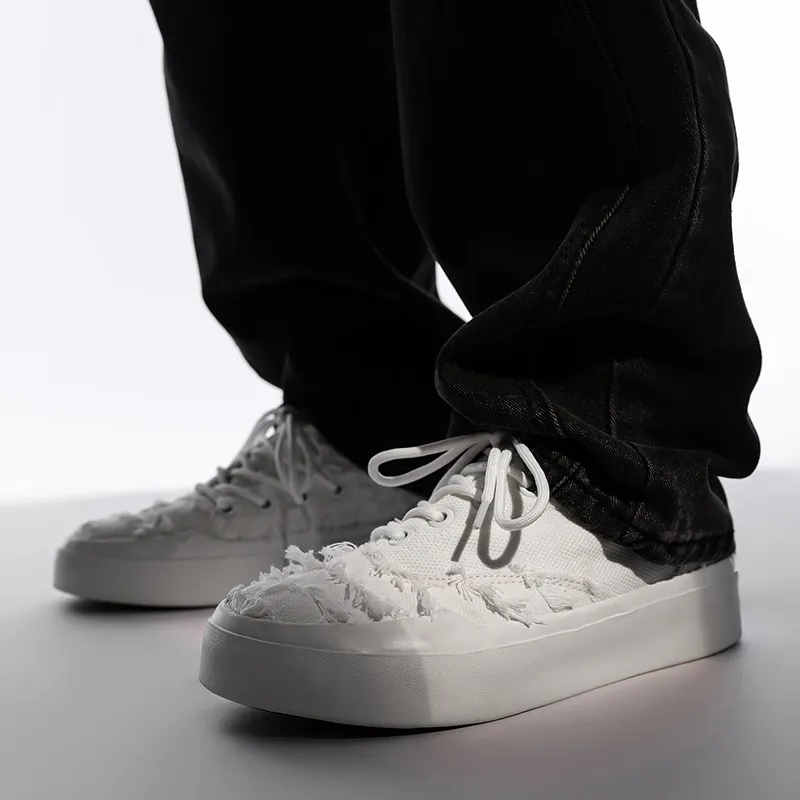 OUBT Comfortable Versatile Commute Trendy Anti Slip And Wear Resistant Breathable Low Top Skateboard Shoes Unisex-4