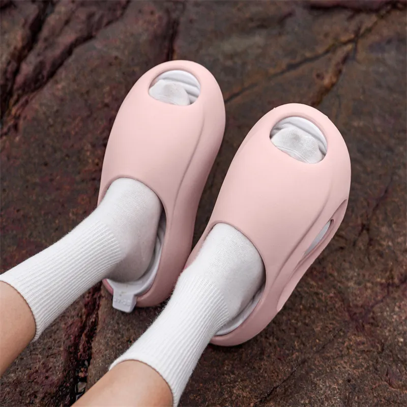 OUBT EVA Slip-Resistant Odor-Resistant Abrasion-Resistant Slide Slippers Unisex-13