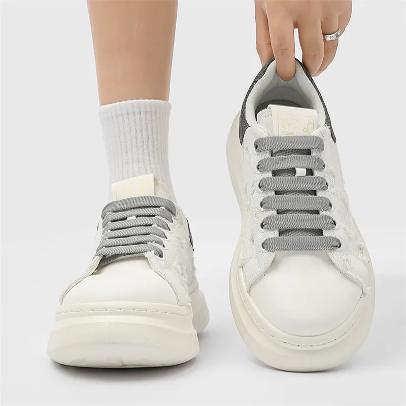 OUBT Slip Resistant, Breathable, Height Increasing Low Top Casual Shoes Men's-4