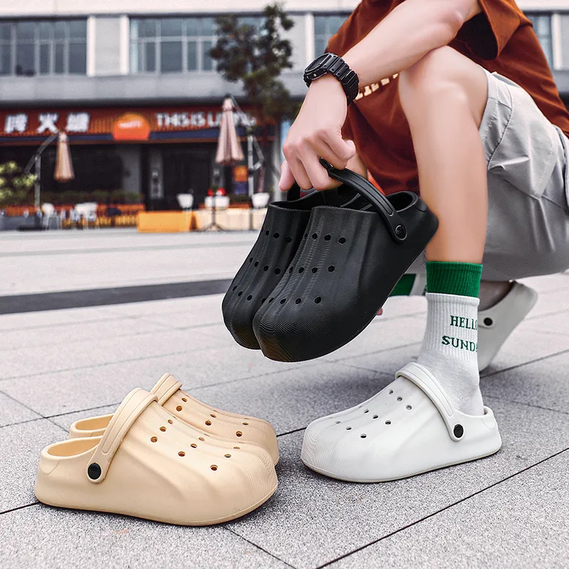 OUBT Shell Head Design Clogs Unisex-4