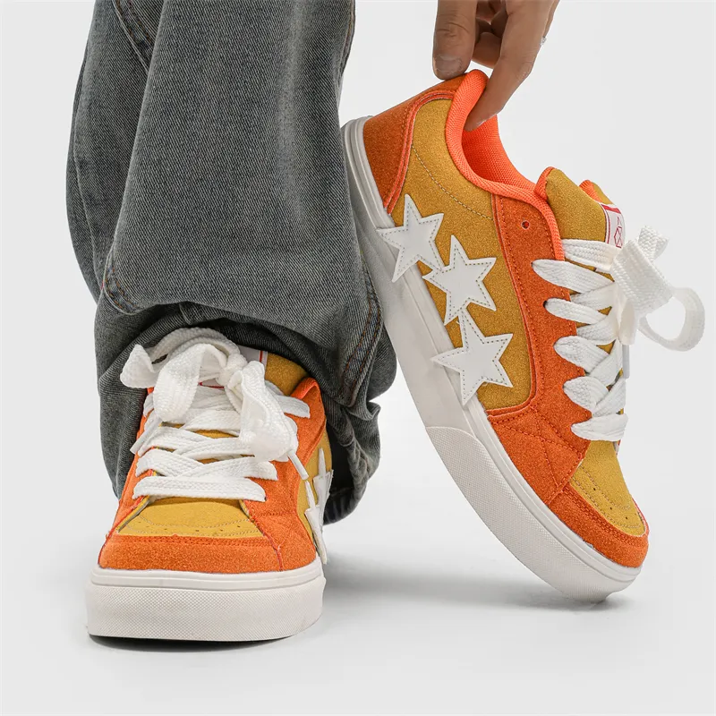 OUBT Anti Slip And Wear Resistant Breathable Low Top Skateboard Shoes Unisex-11