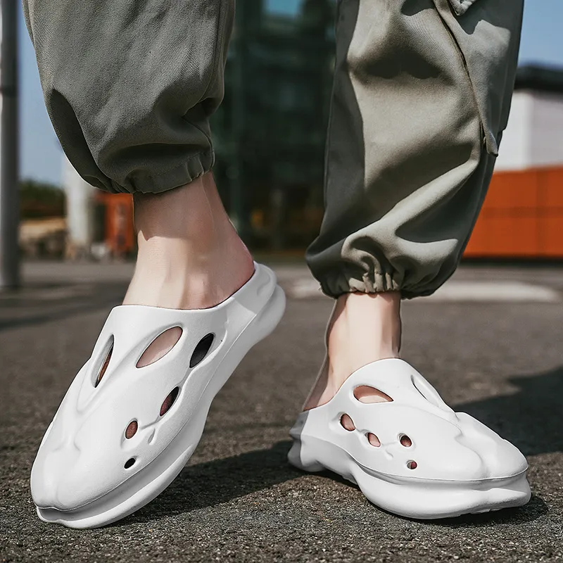 OUBT Outerwear Closed Toe Slippers Shoes Beach Clogs Unisex-18