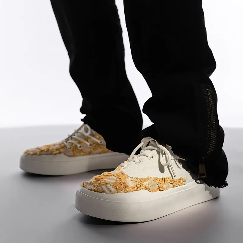 OUBT Comfortable Versatile Commute Trendy Anti Slip And Wear Resistant Breathable Low Top Skateboard Shoes Unisex-14