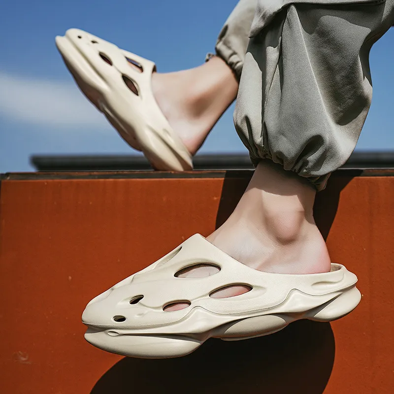 OUBT Outerwear Closed Toe Slippers Shoes Beach Clogs Unisex-3
