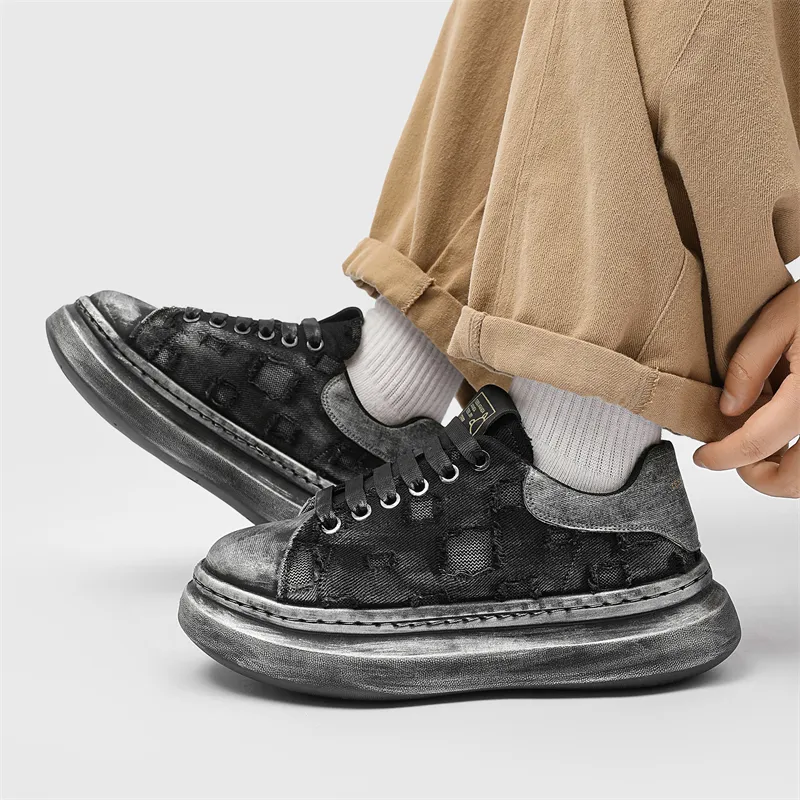 OUBT Slip Resistant, Breathable, Height Increasing Low Top Casual Shoes Men's-14