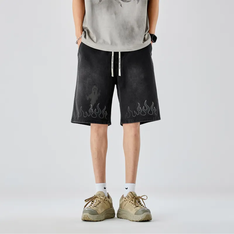 Slazenger Denim Shorts Unisex-2