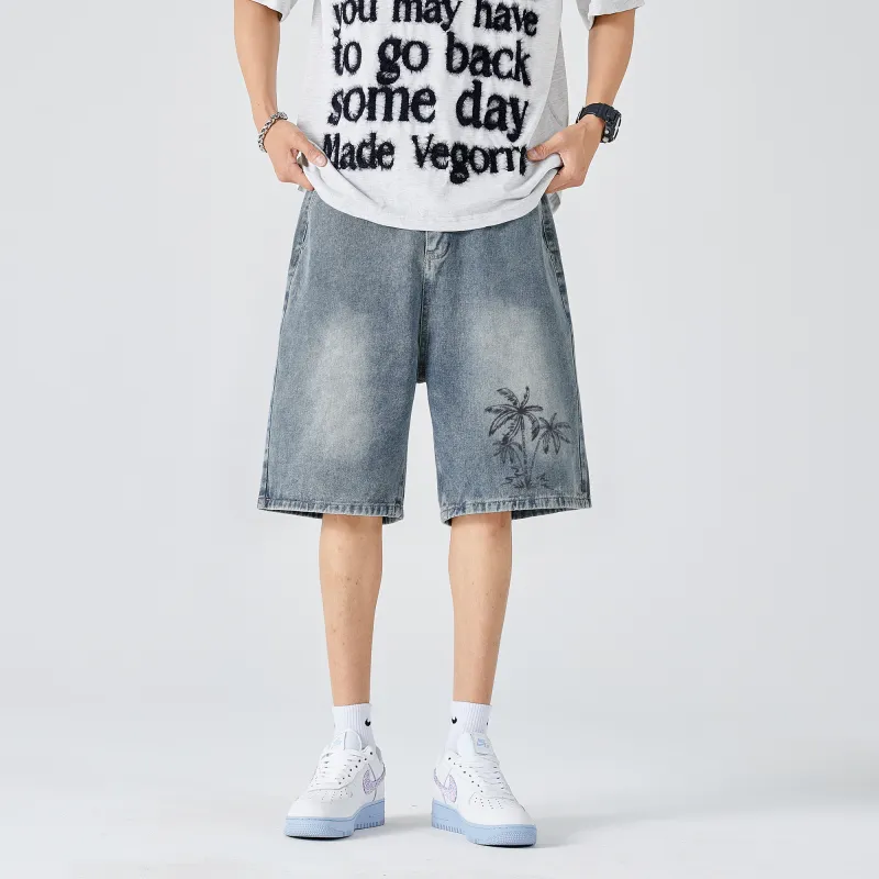 Slazenger Denim Shorts Unisex-4
