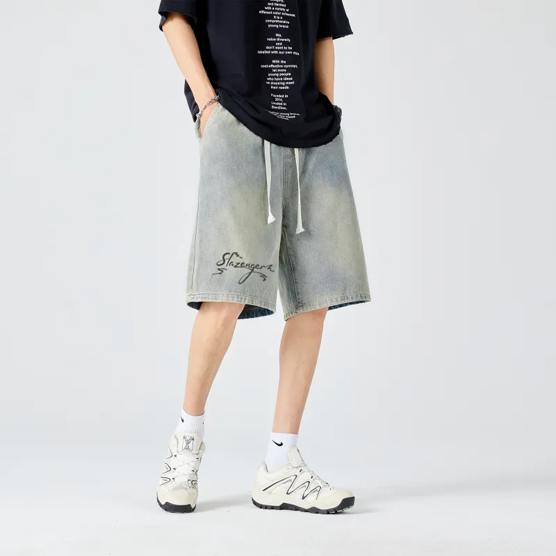 Slazenger Denim Shorts Unisex-6