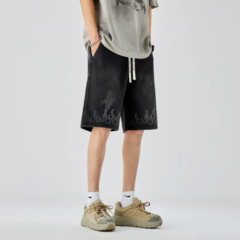 Slazenger Denim Shorts Unisex-4