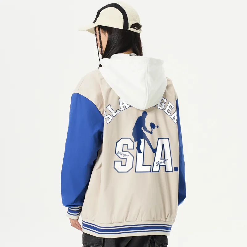 Slazenger Baseball Jacket Unisex-4