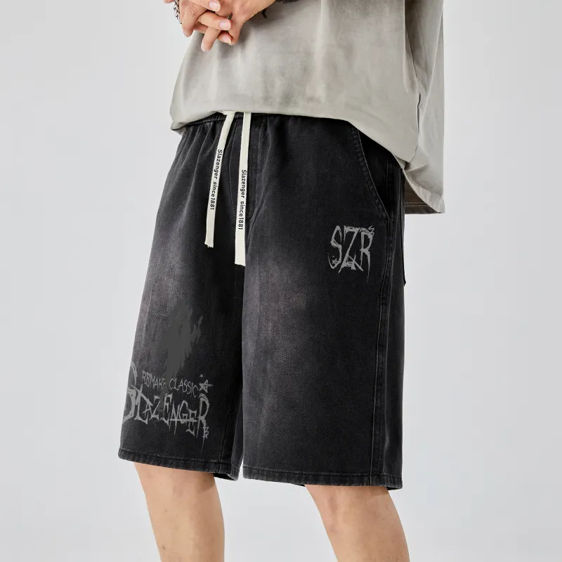 Slazenger Denim Shorts Unisex-2