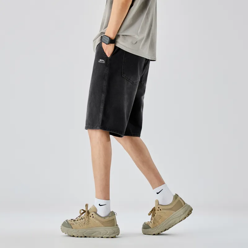 Slazenger Denim Shorts Unisex-5