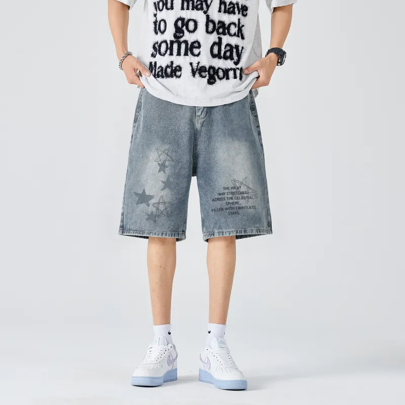 Slazenger Denim Shorts Unisex-5