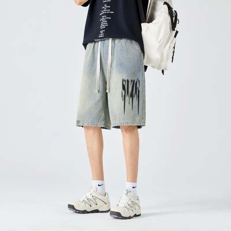 Slazenger Denim Shorts Unisex-4