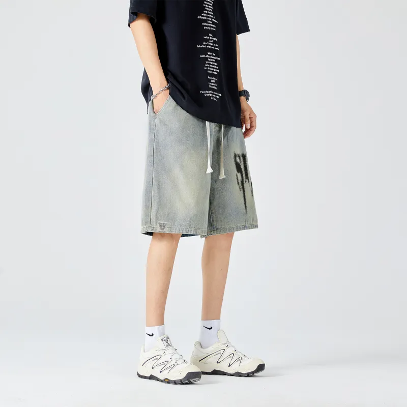 Slazenger Denim Shorts Unisex-5