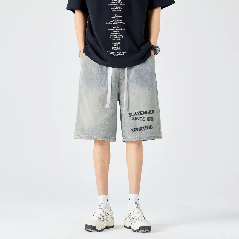 Slazenger Denim Shorts Unisex-6