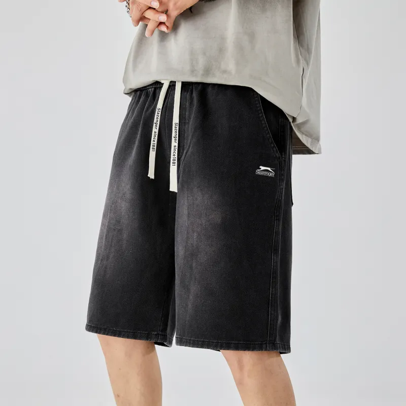 Slazenger Denim Shorts Unisex-2