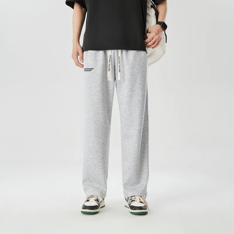 Slazenger Knitted Sports Pants Unisex Black-6