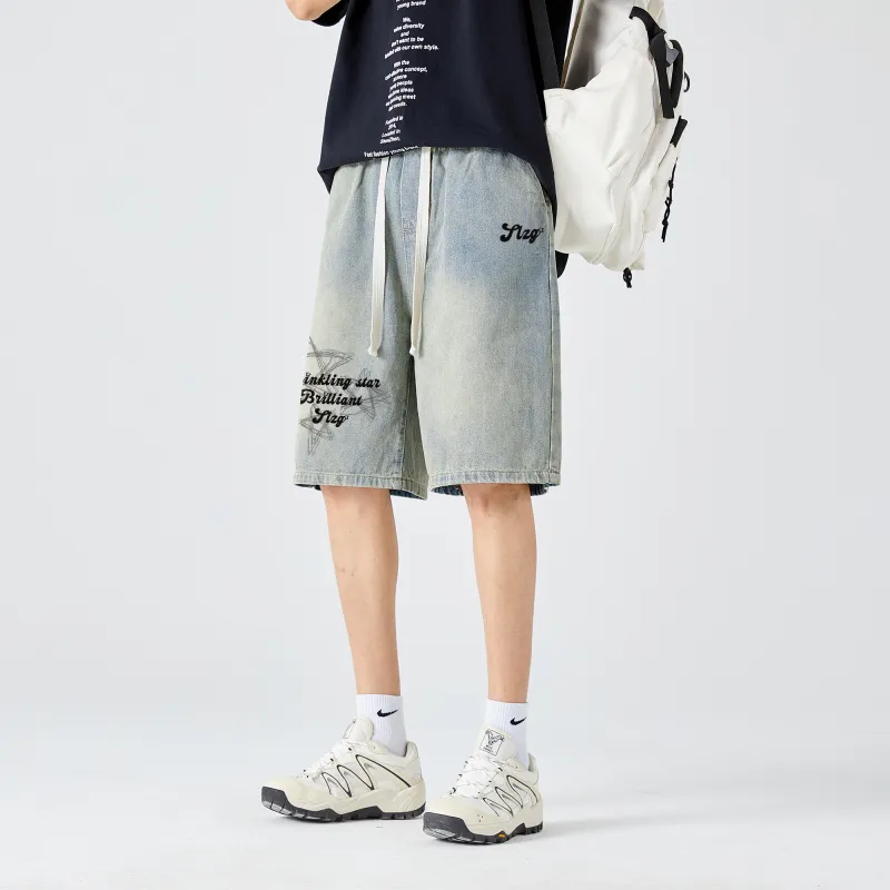 Slazenger Denim Shorts Unisex-11