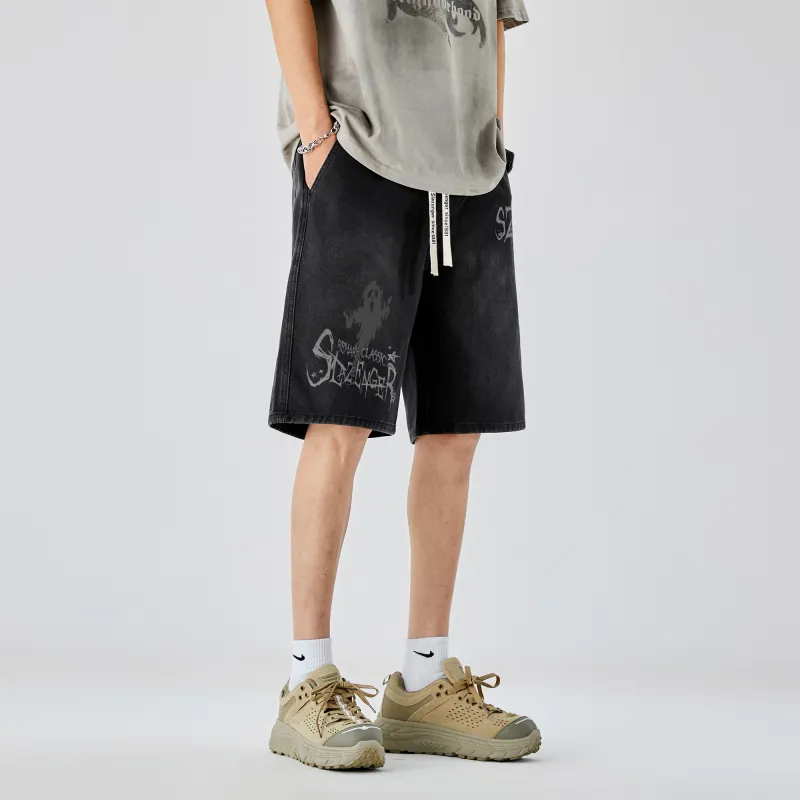 Slazenger Denim Shorts Unisex-5