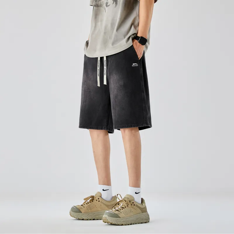 Slazenger Denim Shorts Unisex-4