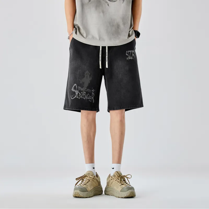 Slazenger Denim Shorts Unisex-3