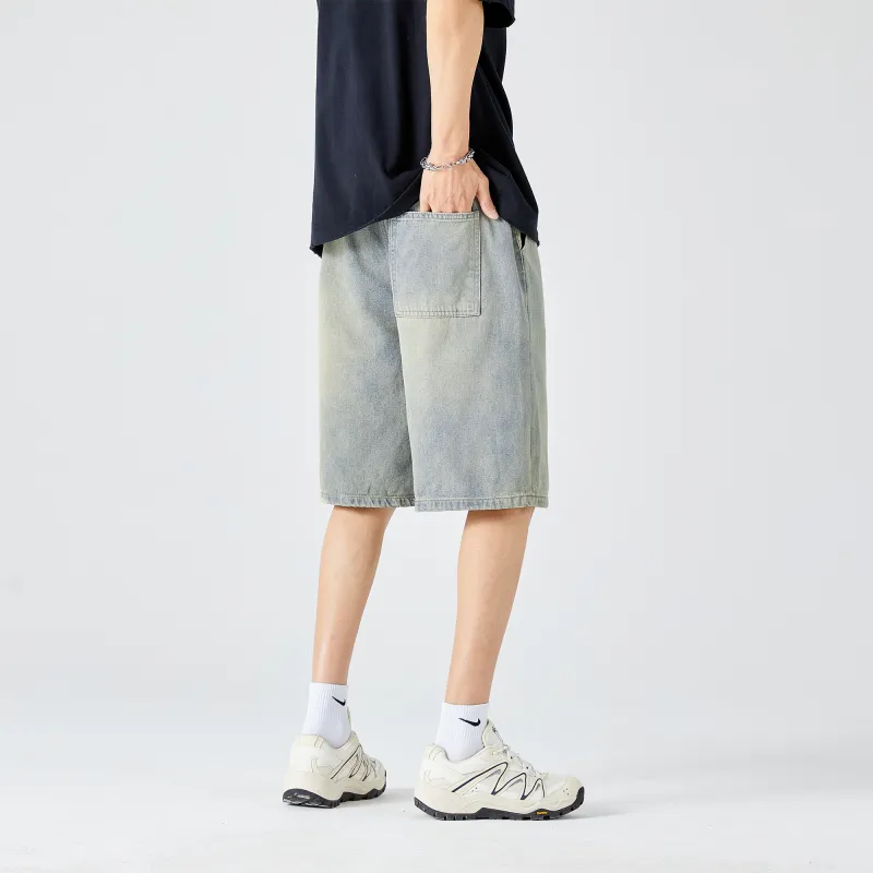Slazenger Denim Shorts Unisex-7