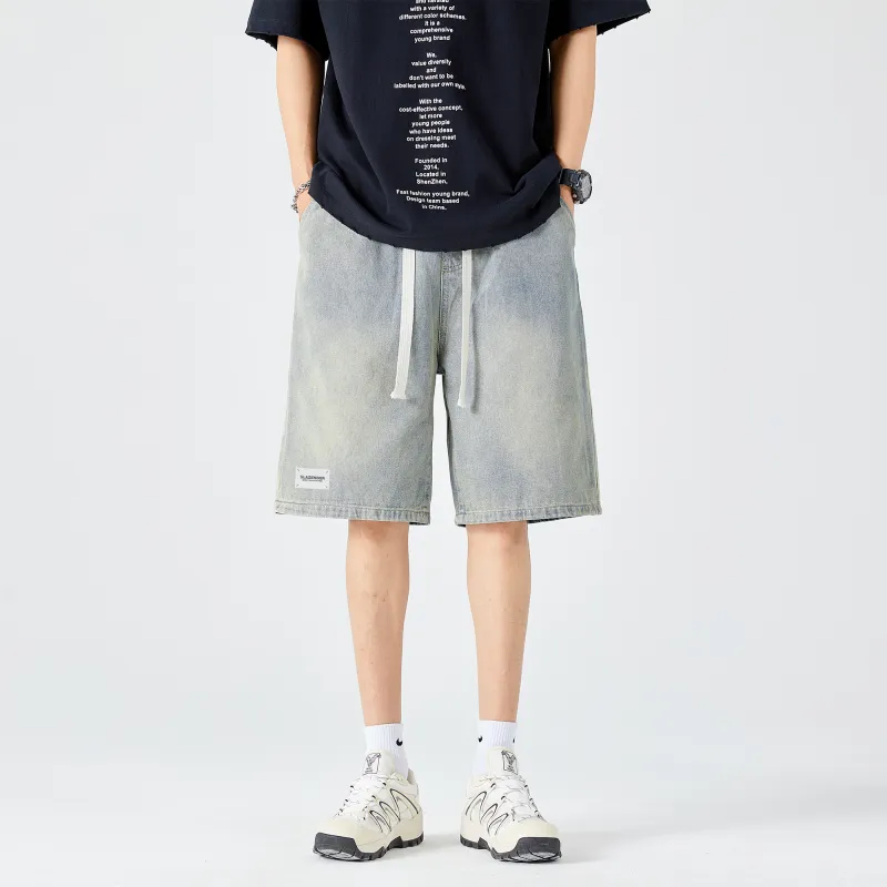 Slazenger Denim Shorts Unisex-7