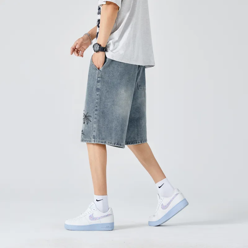 Slazenger Denim Shorts Unisex-5