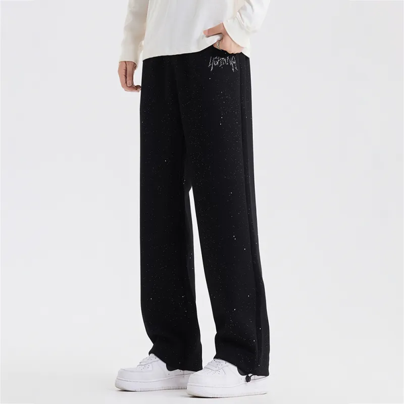 LIGHTNING MONSTER Casual Pants Unisex Black-4