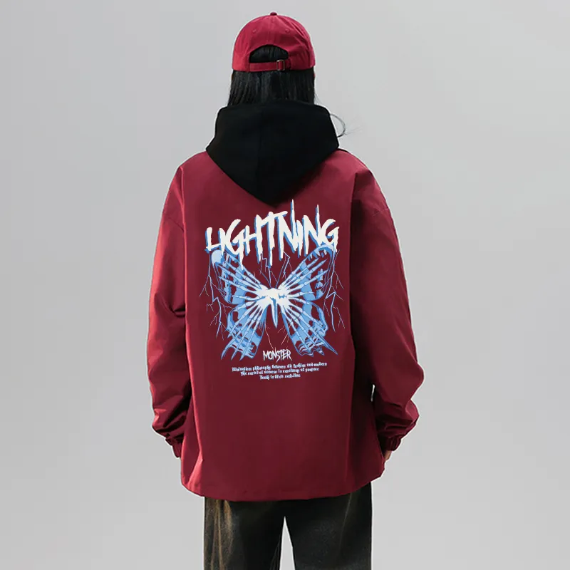 LIGHTNING MONSTER Jackets Coats Unisex-23