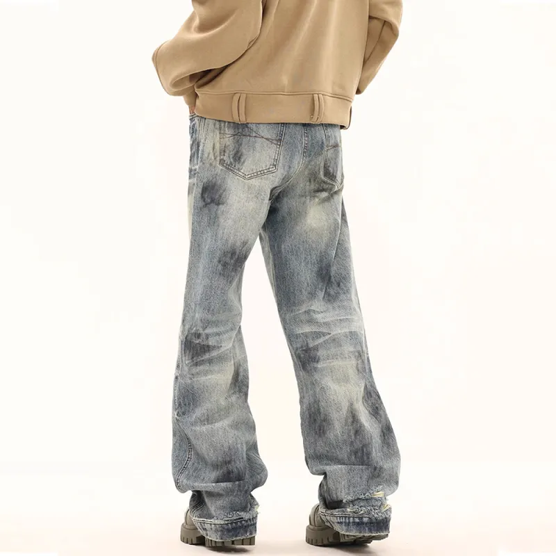 LIGHTNING MONSTER Jeans Unisex Blue-4