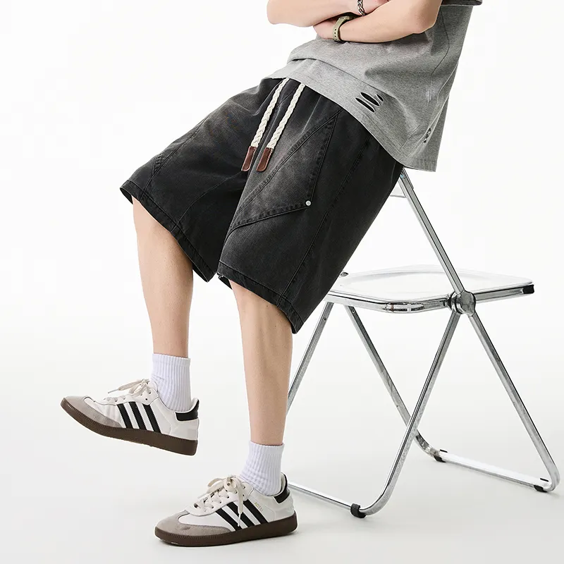 LIGHTNING MONSTER Denim Shorts Unisex-2