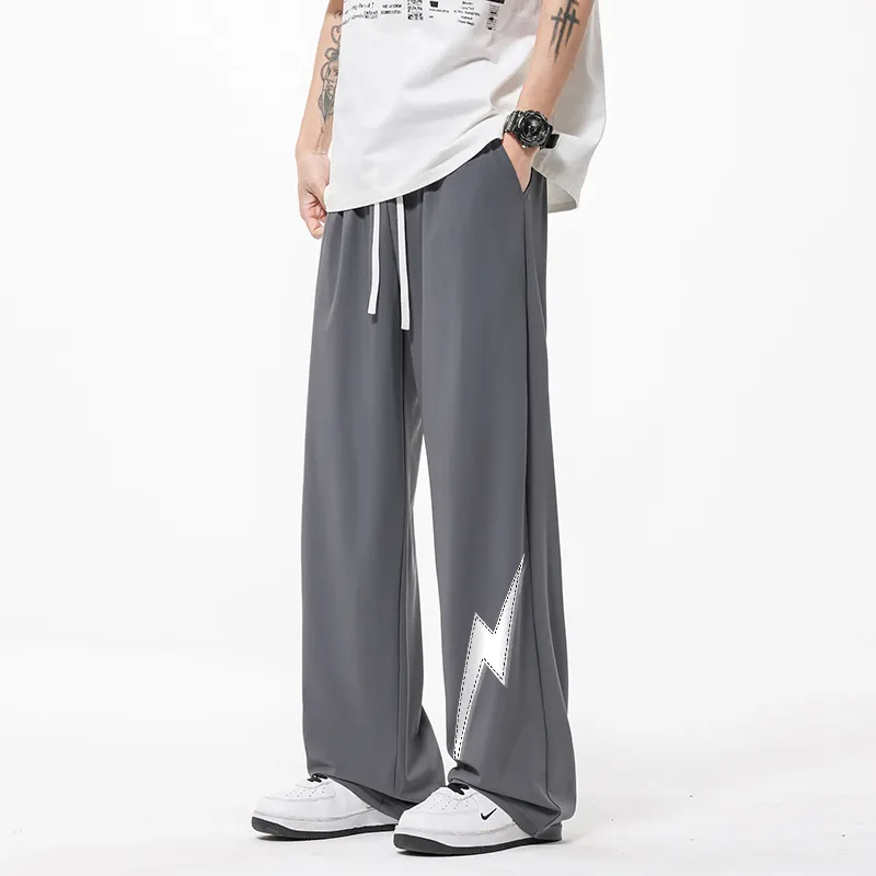 LIGHTNING MONSTER Casual Pants Unisex-11