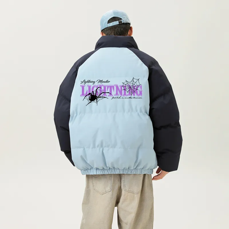 LIGHTNING MONSTER Puffer Jacket Coat Unisex-22