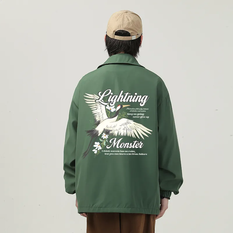 LIGHTNING MONSTER Jackets Coats Unisex-18